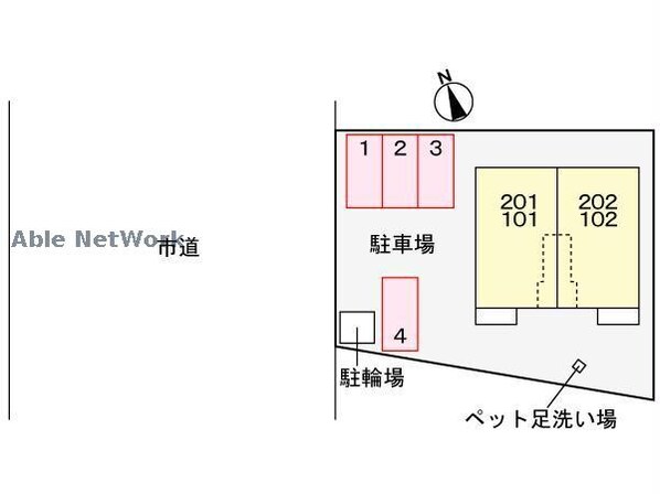 クリエラ東郷の物件外観写真